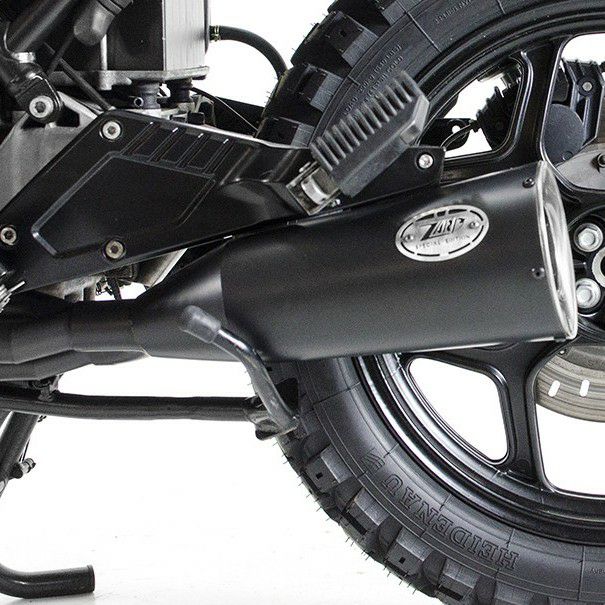 BMW K100 フルエキゾーストマフラー ブラック/ステンレスエンド ZARD｜モトパーツ　店