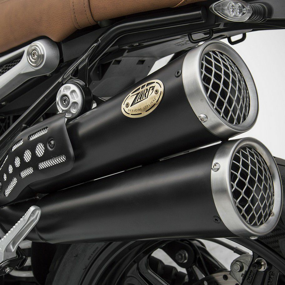 RnineT スクランブラー 17-20 スリップオンマフラー "THUNDERBOLT" レース用 ZARD｜モトパーツ　店