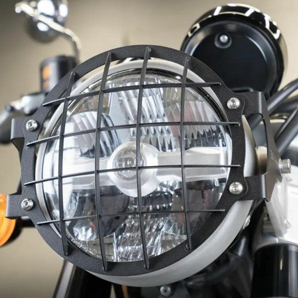 ロイヤルエンフィールド スーパーメテオ 650 ヘッドライトガード タイプ1 ブラック ZANA Motorcycles