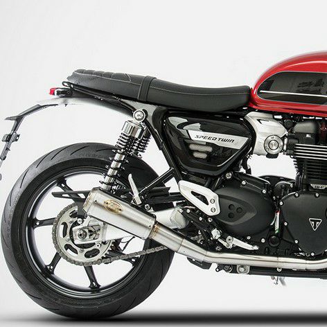 スピードツイン1200 スラクストン1200 スリップオンマフラー ステンレスエンドキャップ レース仕様 "SP" ZARD|モトパーツ 店
