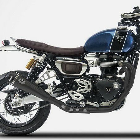 スクランブラー1200 19-20 フルエキゾーストマフラー Eマーク付き ブラック ZARD|モトパーツ 店