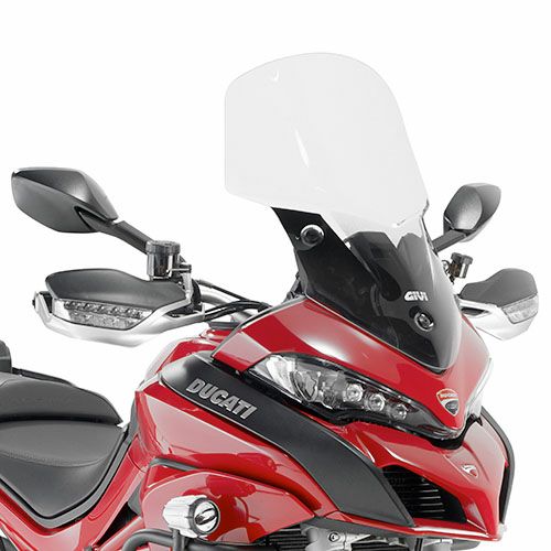 ムルティストラーダ950/1200/1260 ウインドスクリーン 高さ59cmx43 クリア GIVI