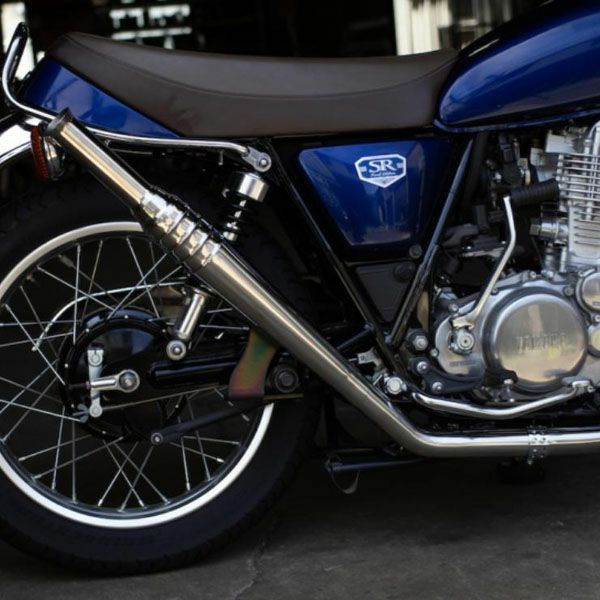 ヤマハ SR400 69トランペット フルエキ アップ FI車 モーターロック