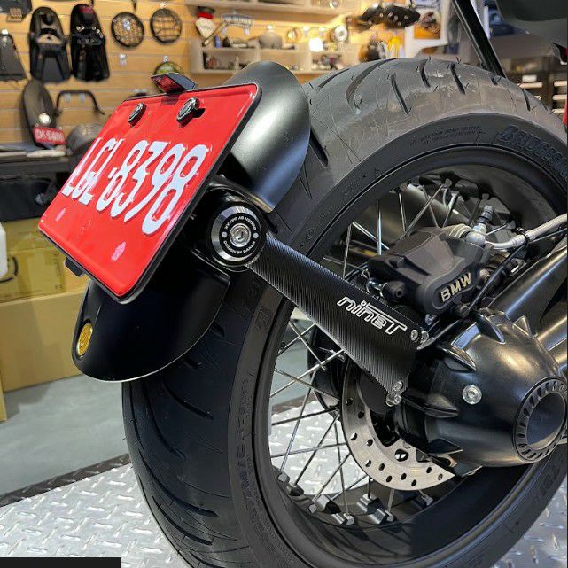 BMW RnineT R12/R12nineT リアマッドガード ライセンスサポート フェンダーレス 14- マットブラック Dkdesign|モトパーツ 店