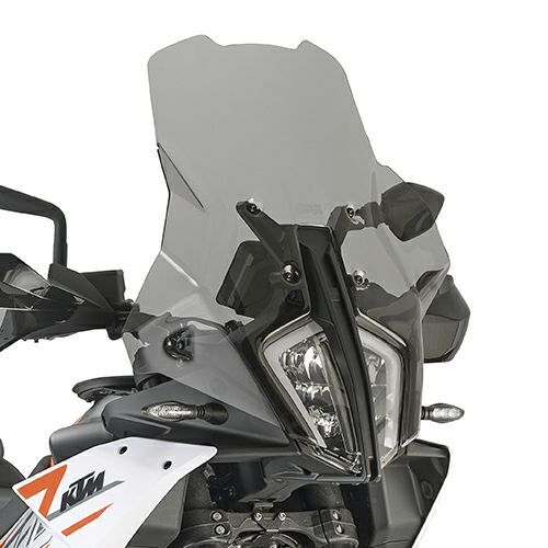 KTM 790/890アドベンチャー/890SMT 23-24 ウインドスクリーン 29x47 スモーク GIVI