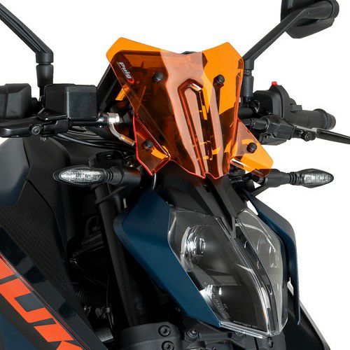 KTM 125/250/390DUKE 24- スクリーン ニュージェネレーションスポーツ オレンジ Puig