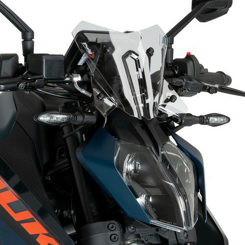 KTM 125/250/390DUKE 24- スクリーン ニュージェネレーションスポーツ クリア Puig|モトパーツ 店