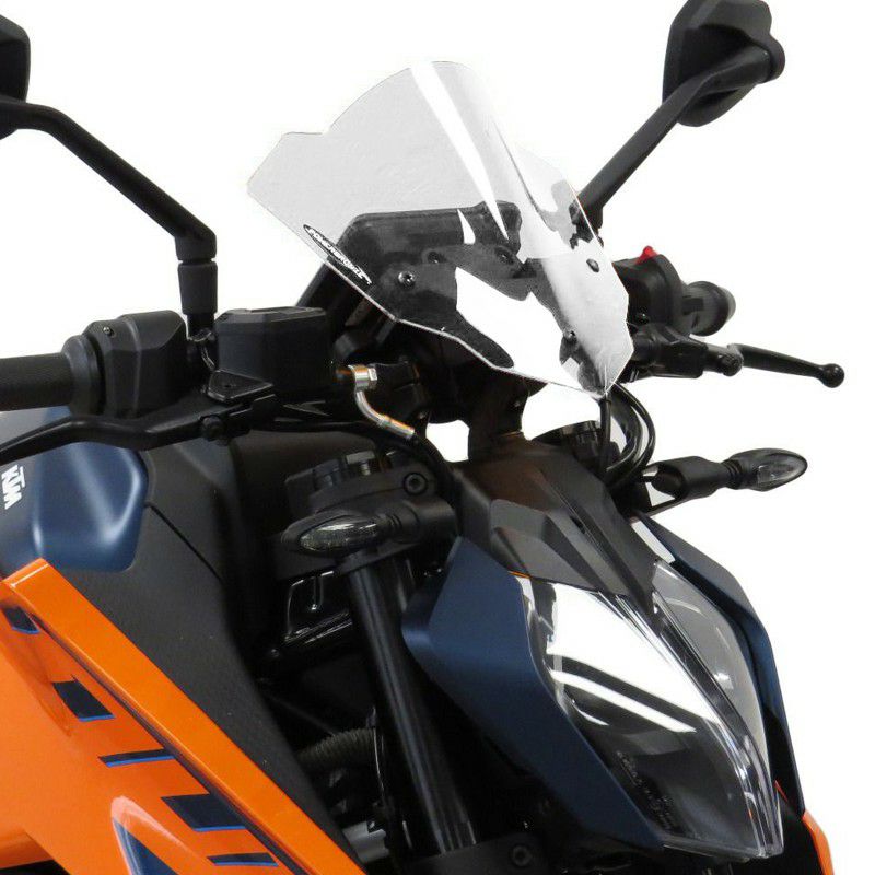 KTM 125/250/390 DUKE 24- スクリーン 230mm クリア パワーブロンズ