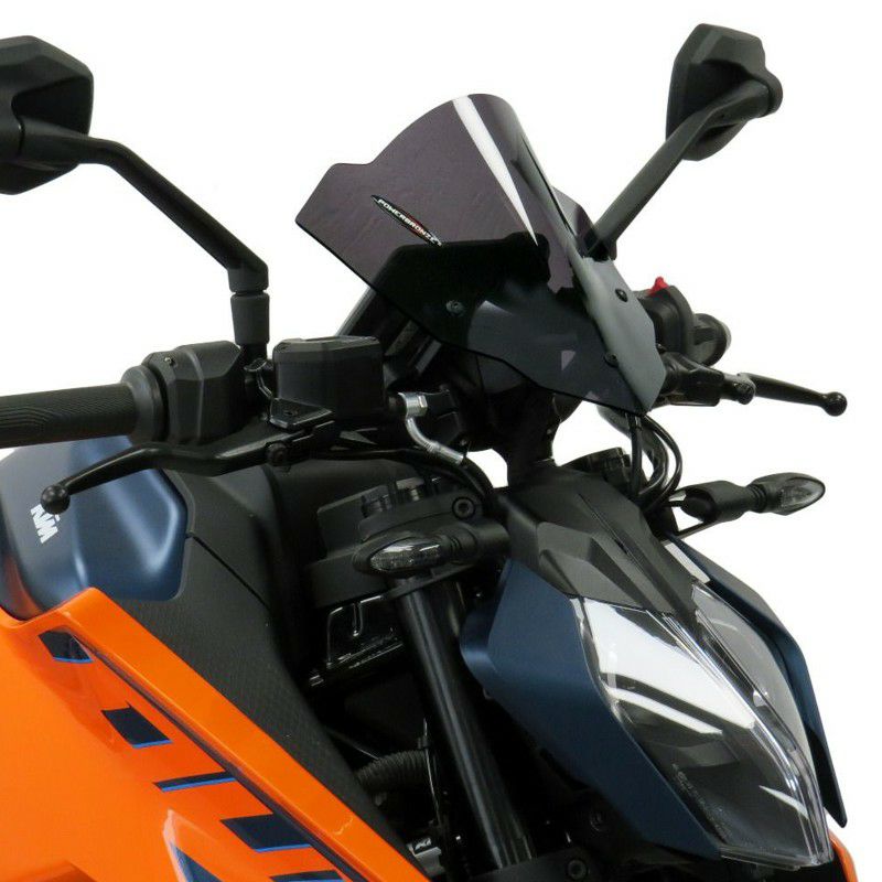 KTM 125/250/390 DUKE 24- スクリーン 230mm ライトスモーク パワーブロンズ