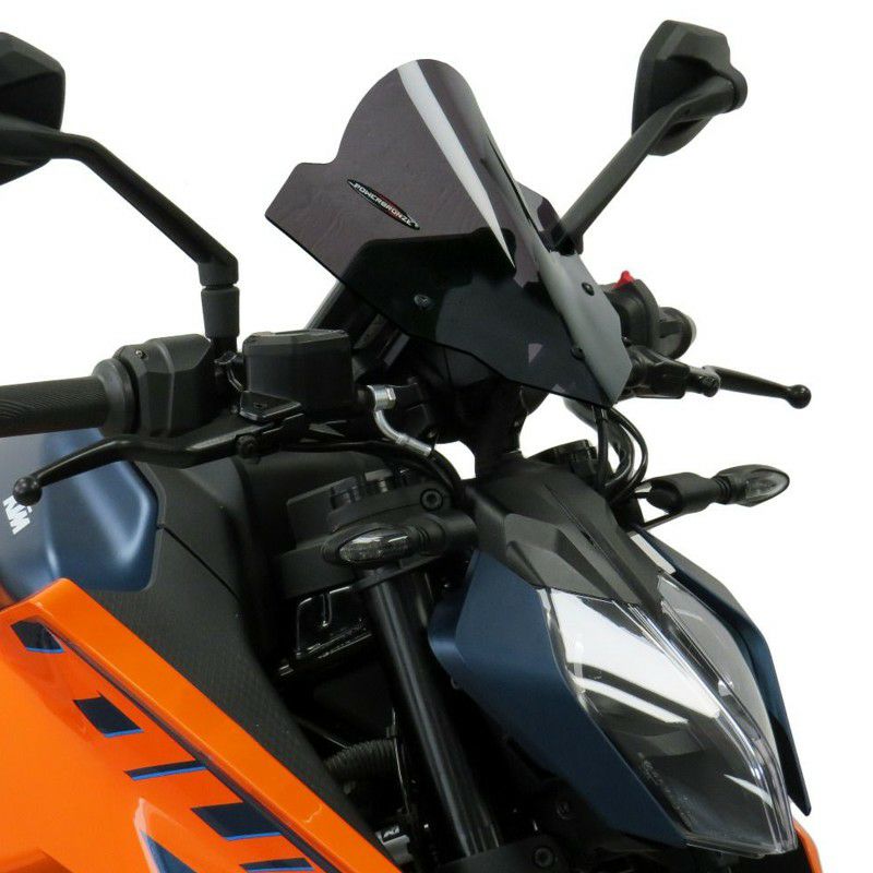 KTM 125/250/390 DUKE 24- スクリーン 260mm ライトスモーク パワーブロンズ