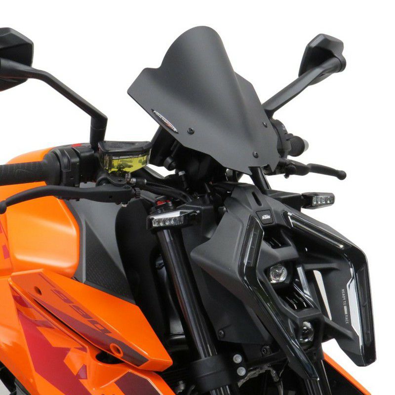KTM 990DUKE 24- スクリーン 260mm ソリッドブラック パワーブロンズ｜モトパーツ　店
