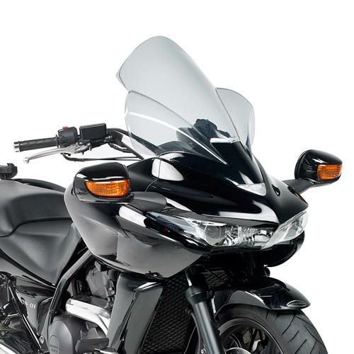 DN-01 08-14 ウインドスクリーン 66x45 スモーク GIVI｜モトパーツ　店