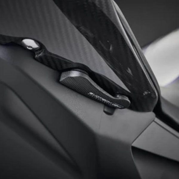 ヤマハ YZF-R7 22～ パッセンジャーフットペグ 脱着キット ブラック エヴォテックパフォーマンス