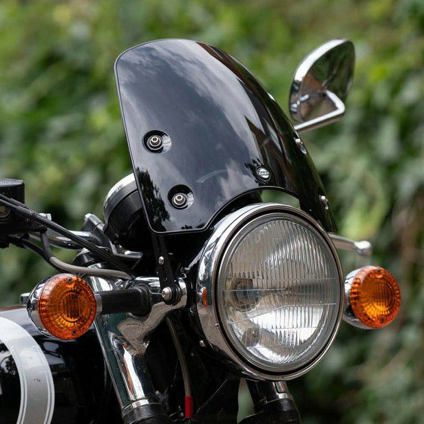 W650/W800 ～2018 スクリーン クラシックS3 ダークスモーク DART FLYSCREEN｜モトパーツ　店