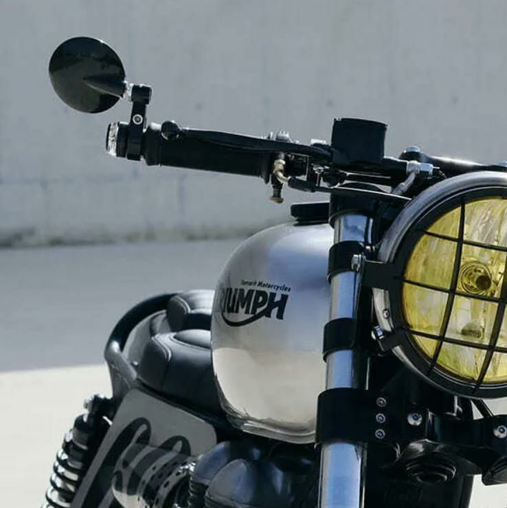 トライアンフ　ボンネビル　T120純正ミラー　左右セット トライアンフ ボンネビル T120純正ミラー 左右セット 【公式通販】 パーツ