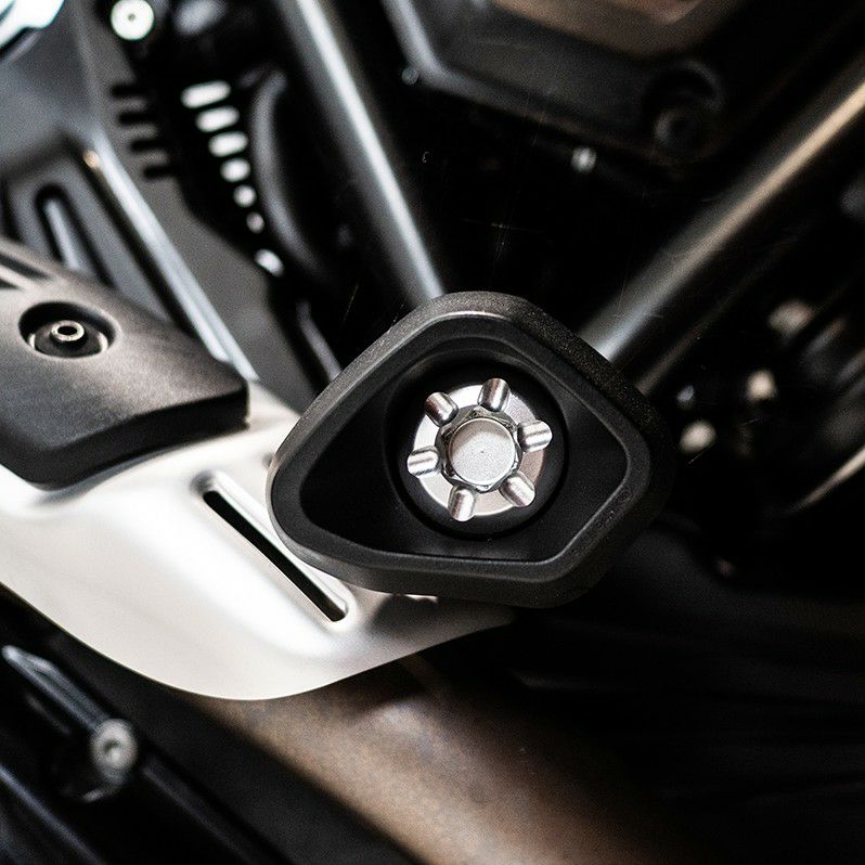 DUCATI スクランブラー800 ICON 23- フレームスライダー エンジンスライダー アンチショック EVOTECH(エボテック)