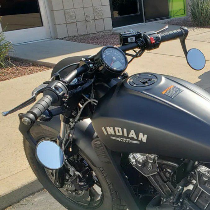 インディアン スカウトシリーズ ハンドル ゼロドラッグバー ブラック Dean Speed
