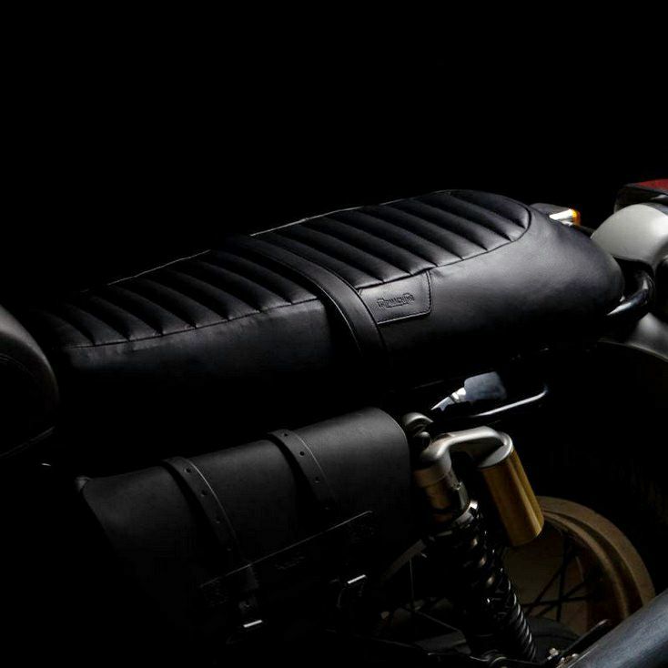 インターセプター650/コンチネンタルGT650 ツーリング レザー シート ブラック TRIP MACHINE(トリップマシン)