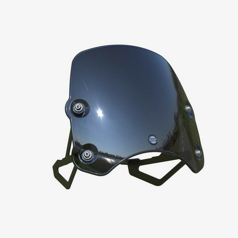 スピードマスター 2012～2017 スクリーン ピラニアS3 ブラック Dart Flyscreen｜モトパーツ　店