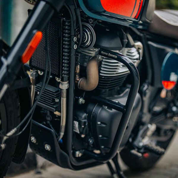 【純正】ロイヤルエンフィールド ベア650 ラージエンジンガード ブロック Royal Enfield｜モトパーツ　店
