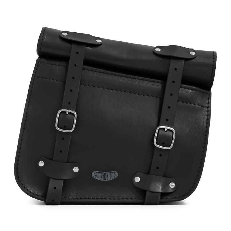 BMW R18 サイドバッグ Roll Stuttgart 左側 ブラックレザー Ends Cuoio(エンズクオイオ)|モトパーツ 店