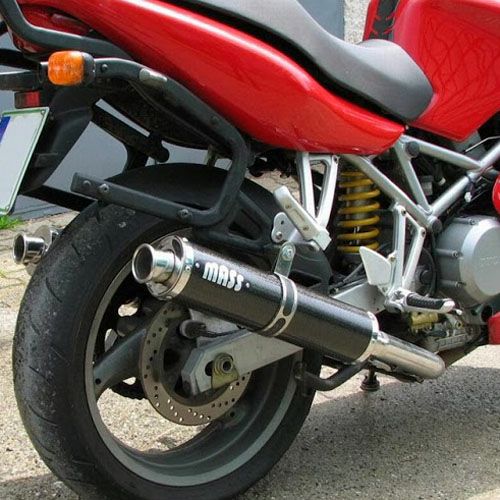 ドゥカティ ST2/3/4 GP1 カーボン スリップオンマフラー MASS Exhaust｜モトパーツ　店 101,277円