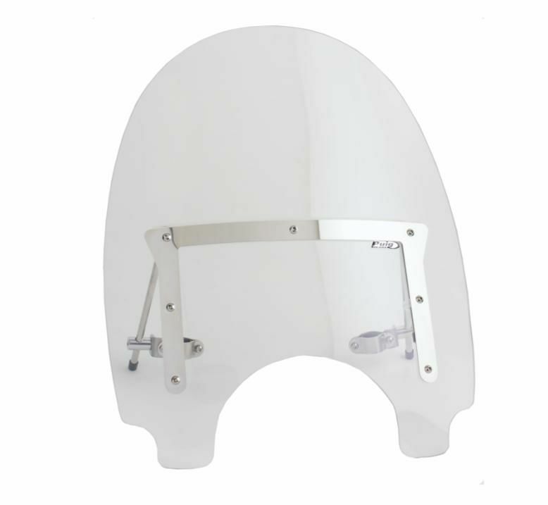 PUIG ハンドルバークランプ型 汎用スクリーン Highway クリア