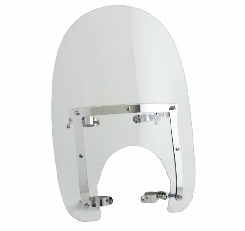 PUIG フロントフォークマウント型汎用スクリーン America I クリア