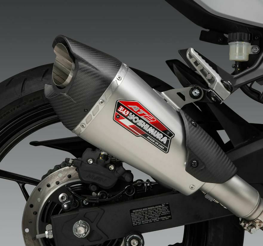 USヨシムラ AT2 スリップオンマフラー KAWASAKI NINJA500 / Z500 (2024)