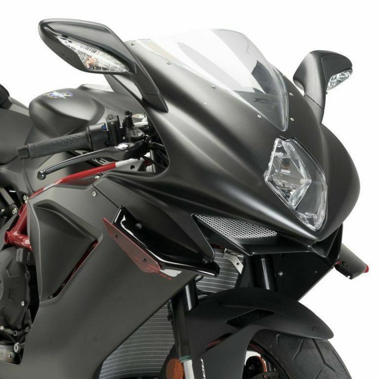 Puig ダウンフォース サイドスポイラー レッド MV Agusta F3 675/F3 800