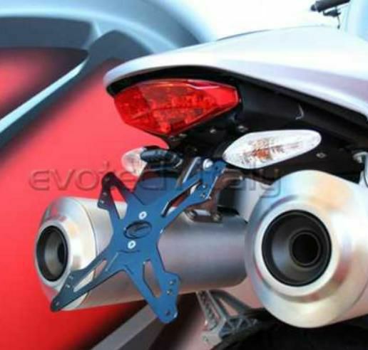 EVOTECH ナンバープレートホルダー フェンダーレスキット DUCATI モンスター 1100 EVO
