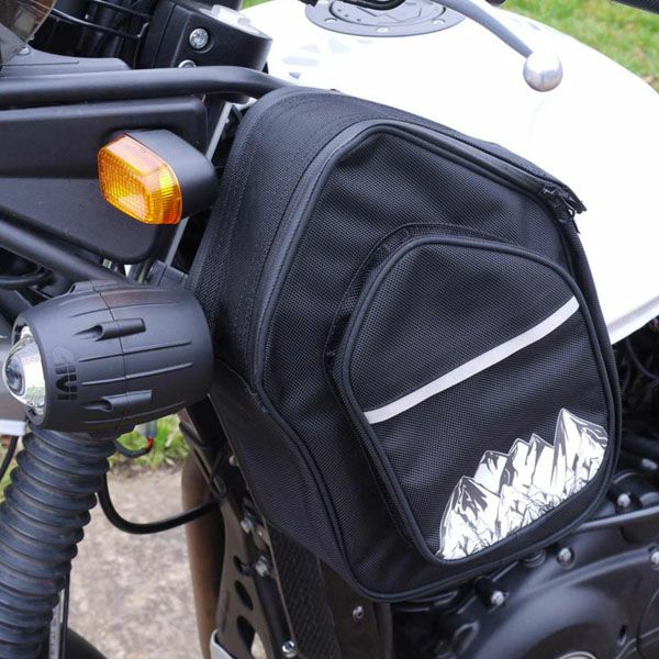 ロイヤルエンフィールド ヒマラヤ450/ヒマラヤ411 フロントフレームバッグ（ペア） Hitchcoks Motorcycle