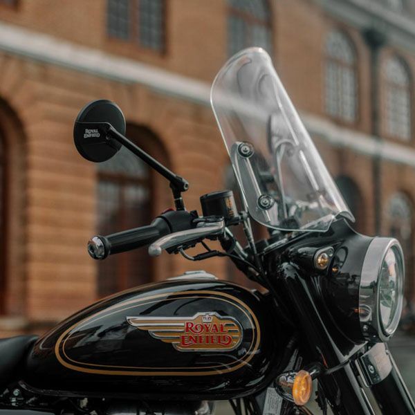 【純正】 ロイヤルエンフィールド クラシック350/ブリット350 ツーリングスクリーン クリア Royal Enfiled