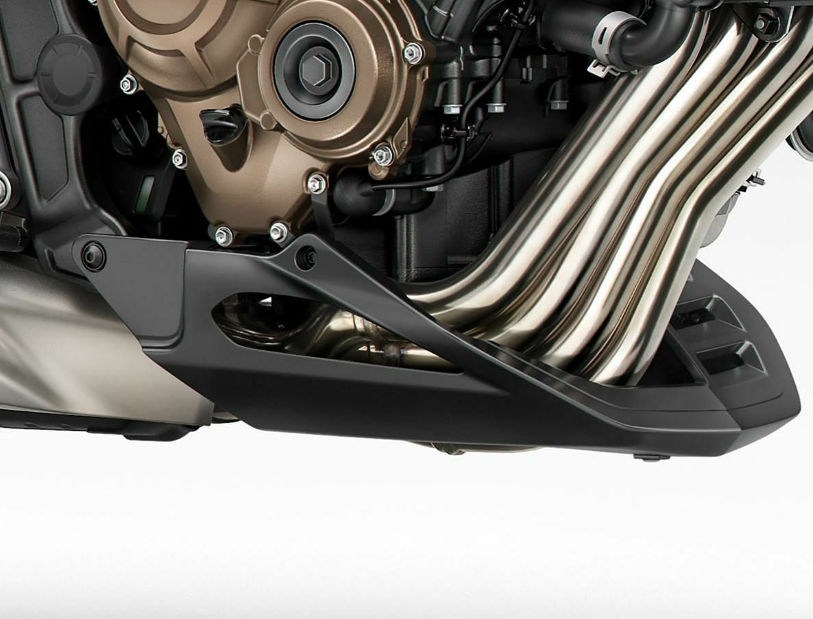 HONDA純正 アンダーカウル ブラック HONDA CB650R (2024)