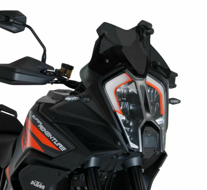 PUIG スポーツスクリーン ダークスモーク KTM 1290 スーパーアドベンチャー S (21-24) / R (21-22)｜モトパーツ　店