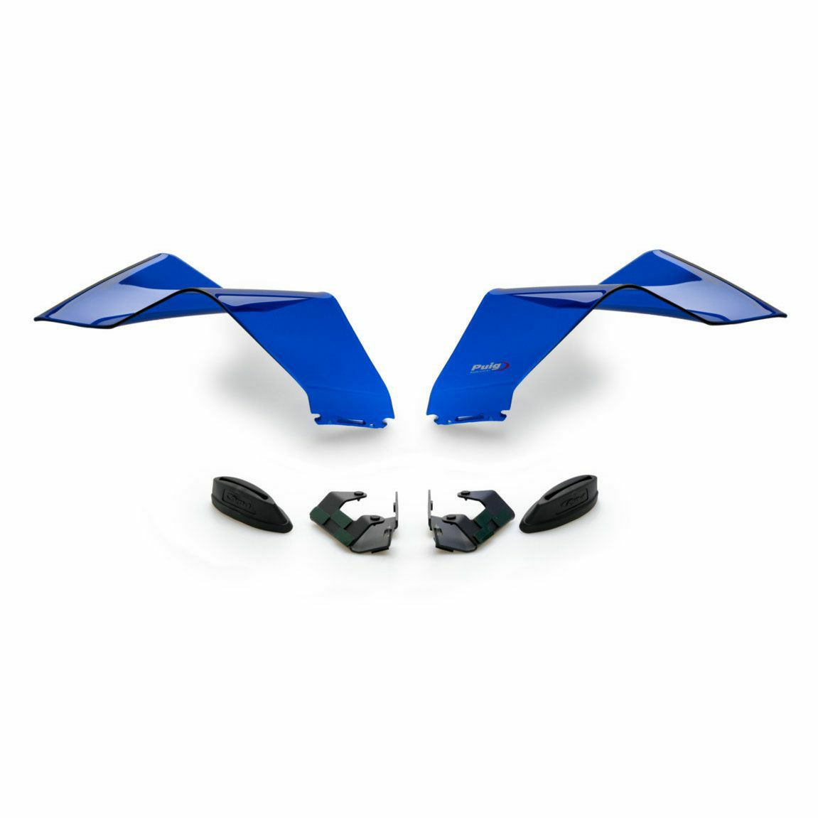Puig フロントスポイラー GP ブルー YAMAHA YZF-R1/R1M