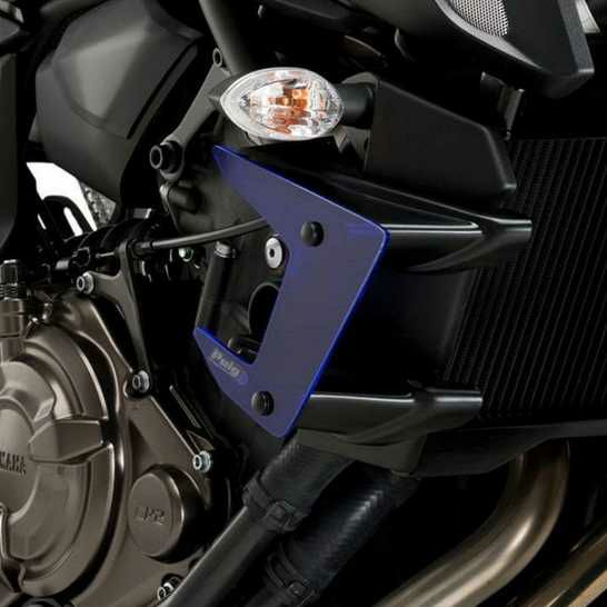 Puig ダウンフォース ネイキッドスポイラー ブルー YAMAHA MT-07 (2021-)|モトパーツ 店