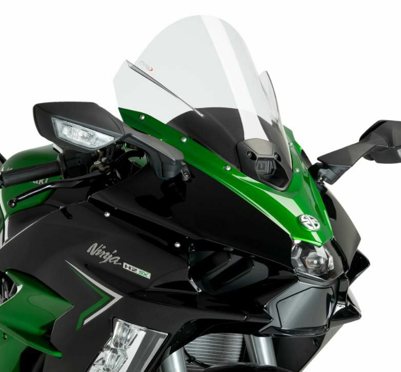 PUIG Zレーシングスクリーン クリア KAWASAKI NINJA H2 SX/SE (2022-2024)