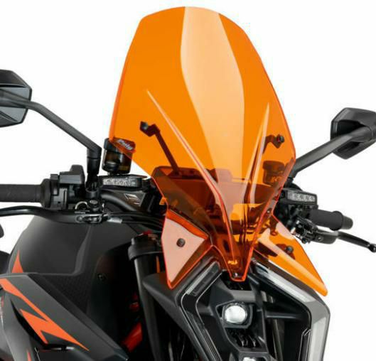 Puig ツーリングスクリーン NEW GENERATION オレンジ KTM 1390スーパーデュークR / Evo (2024-)｜モトパーツ　店