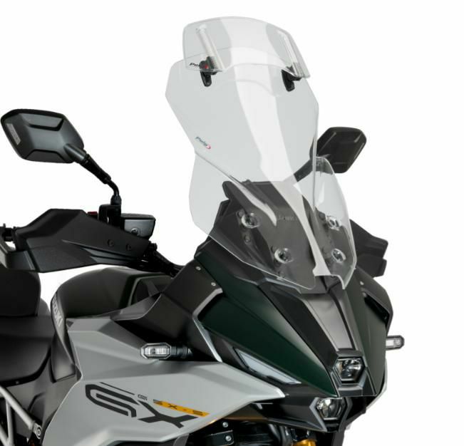PUIG バイザー付ツーリングスクリーン クリア SUZUKI GSX-S1000GX (2024)