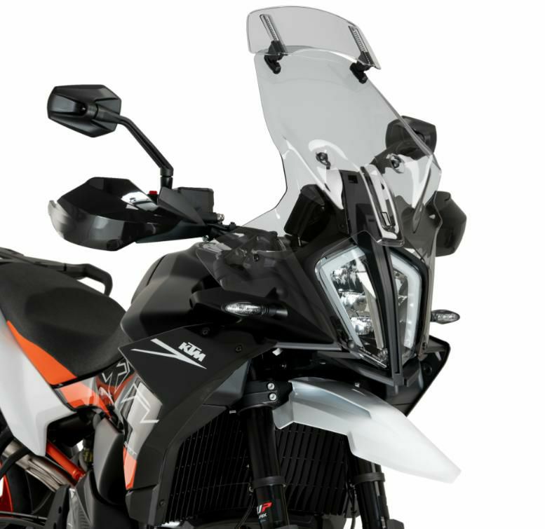 PUIG バイザー付ツーリングスクリーン スモーク KTM 890 SMT (2023-2024)