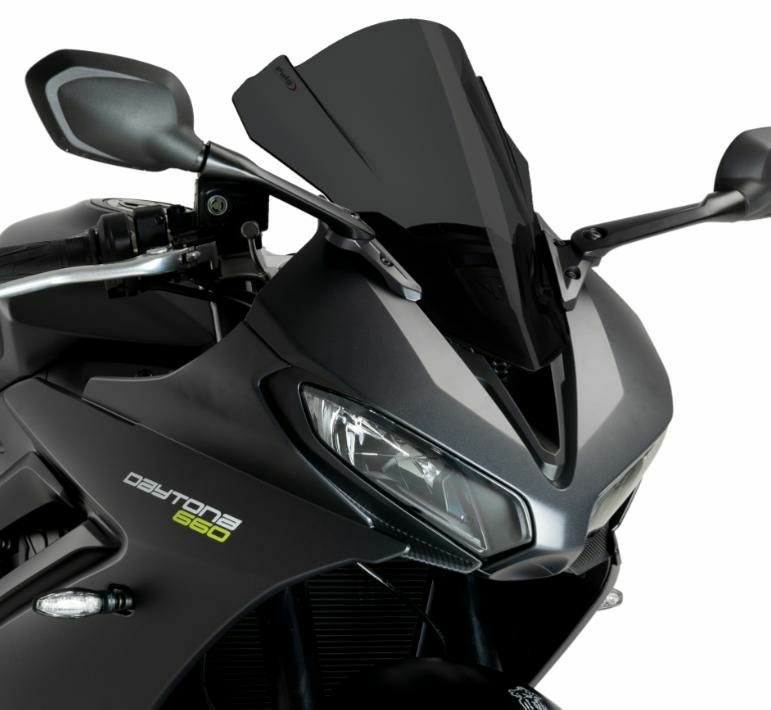 PUIG Zレーシングスクリーン ダークスモーク TRIUMPH デイトナ660 (2024-)|モトパーツ 店