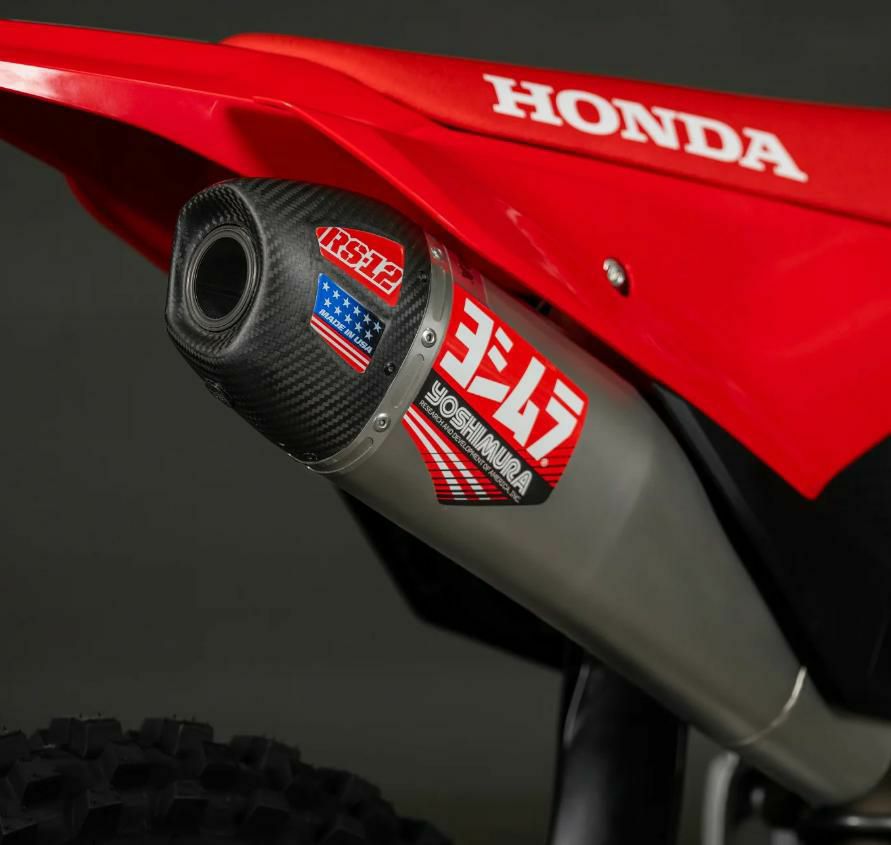 USヨシムラ RS-12 フルシステムマフラー シルバー HONDA CRF250R/RX (2025)