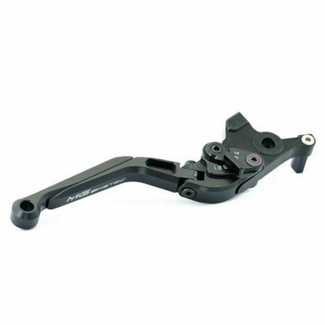 【アウトレット】MG BIKETEC フォールディング アジャスタブル ブレーキレバー ブラック 4001 367003|モトパーツ 店