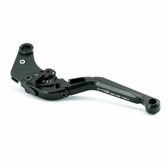 【アウトレット】MG BIKETEC フォールディング アジャスタブル クラッチレバー ブラック BMW R1150/1200 / K1200
