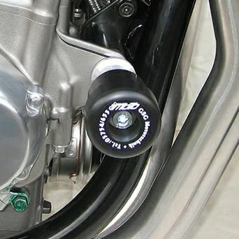 【アウトレット】GSG モトテクニック クラッシュパッドセット ブラック ホンダ CB1300 (2003-)