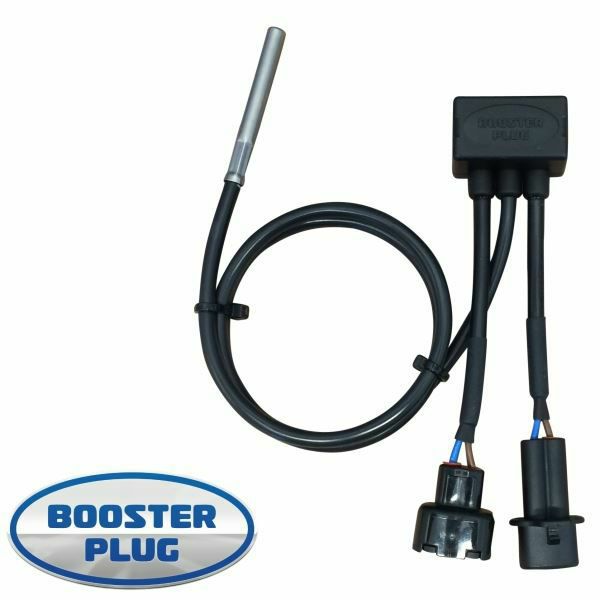 BoosterPlug (ブースタープラグ) ブラック APRILIA Pegaso 650 Trail (2005-2009)