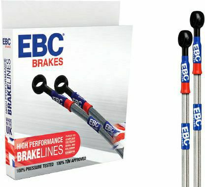 【アウトレット】EBC-Brakes リア用ブレーキラインセット シルバー