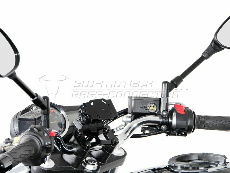 【アウトレット】SW-MOTECH GPSマウントブラケット ブラック BMW F800S / K1200R / K1300R | GPS.07.646.10400/B