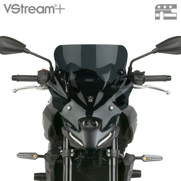 楽天市場】ヤマハ MT-07 VStream ミドル スクリーン ウインドシールド